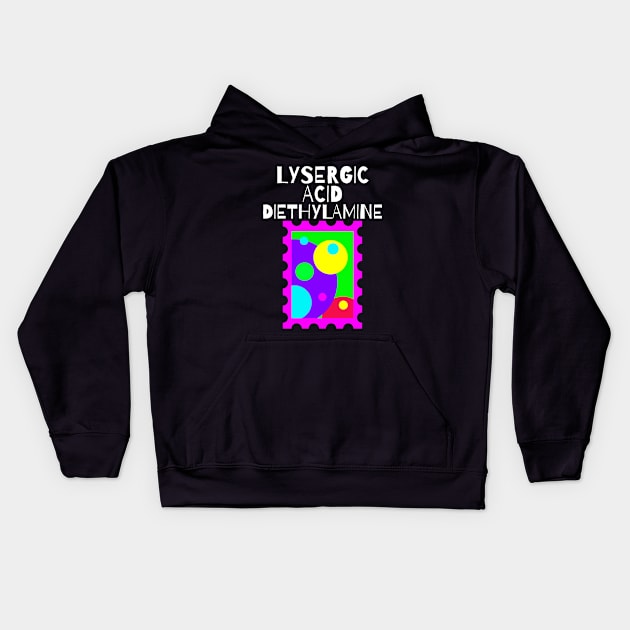 Lysergic Acid Diethylamide - LSD Kids Hoodie by RIVEofficial